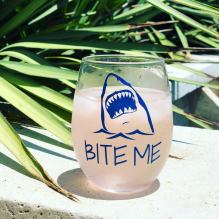 Shark Week Wine Glass 2